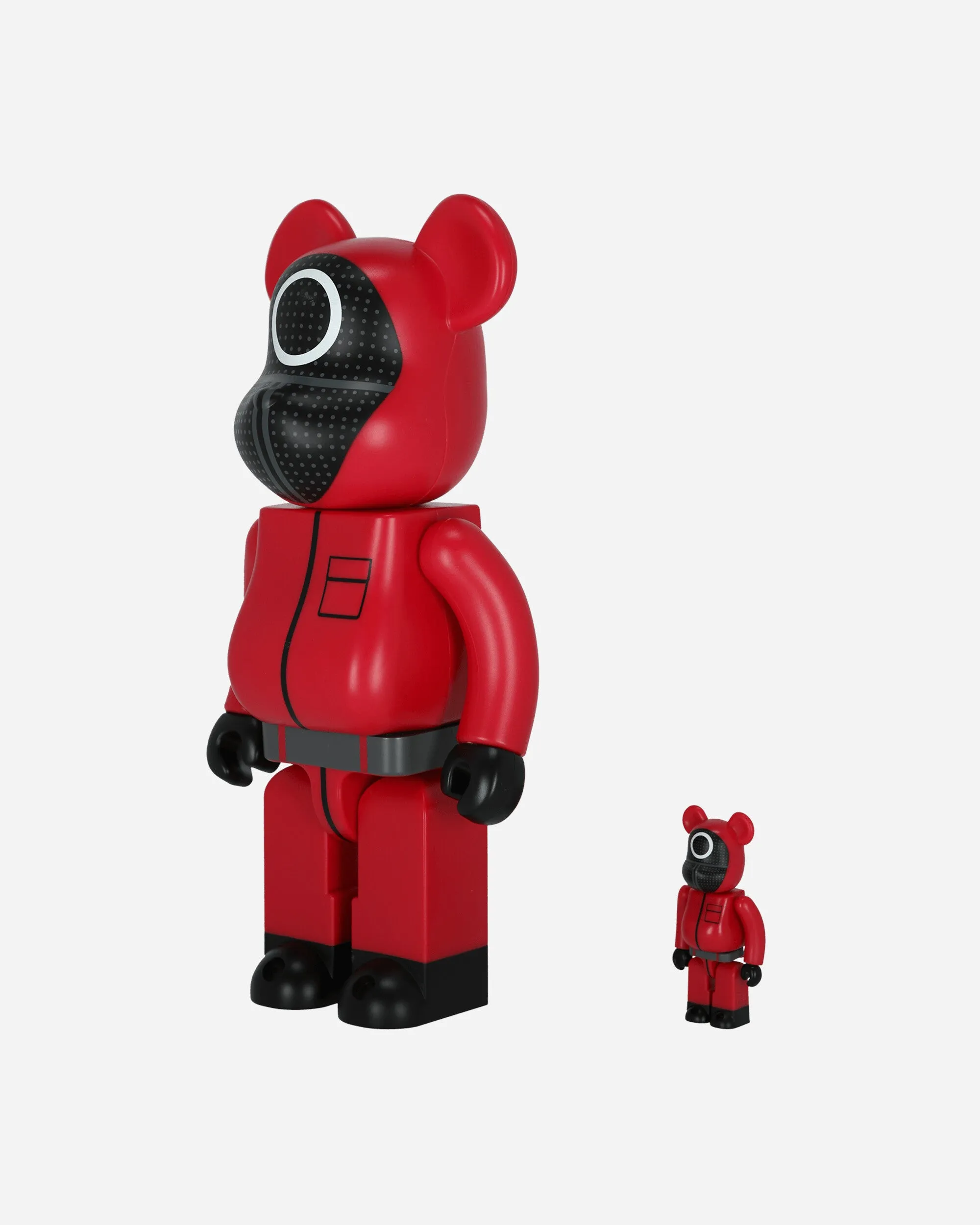 100%   400% Squid Game Guard Circle Be@rbrick Multicolor
