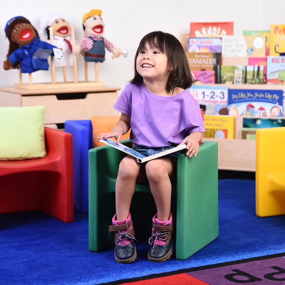 3-in-1 Cube Chairs Set | 8 Pieces