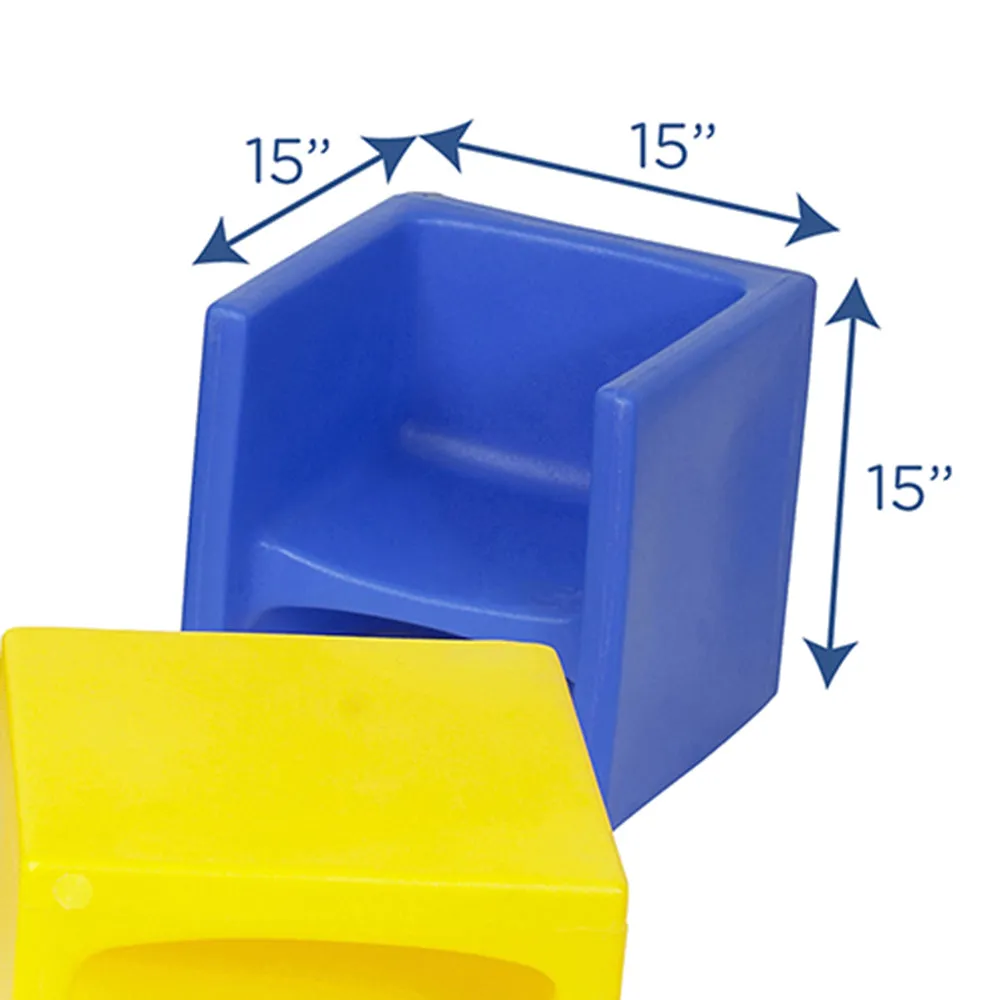 3-in-1 Cube Chairs Set | 8 Pieces