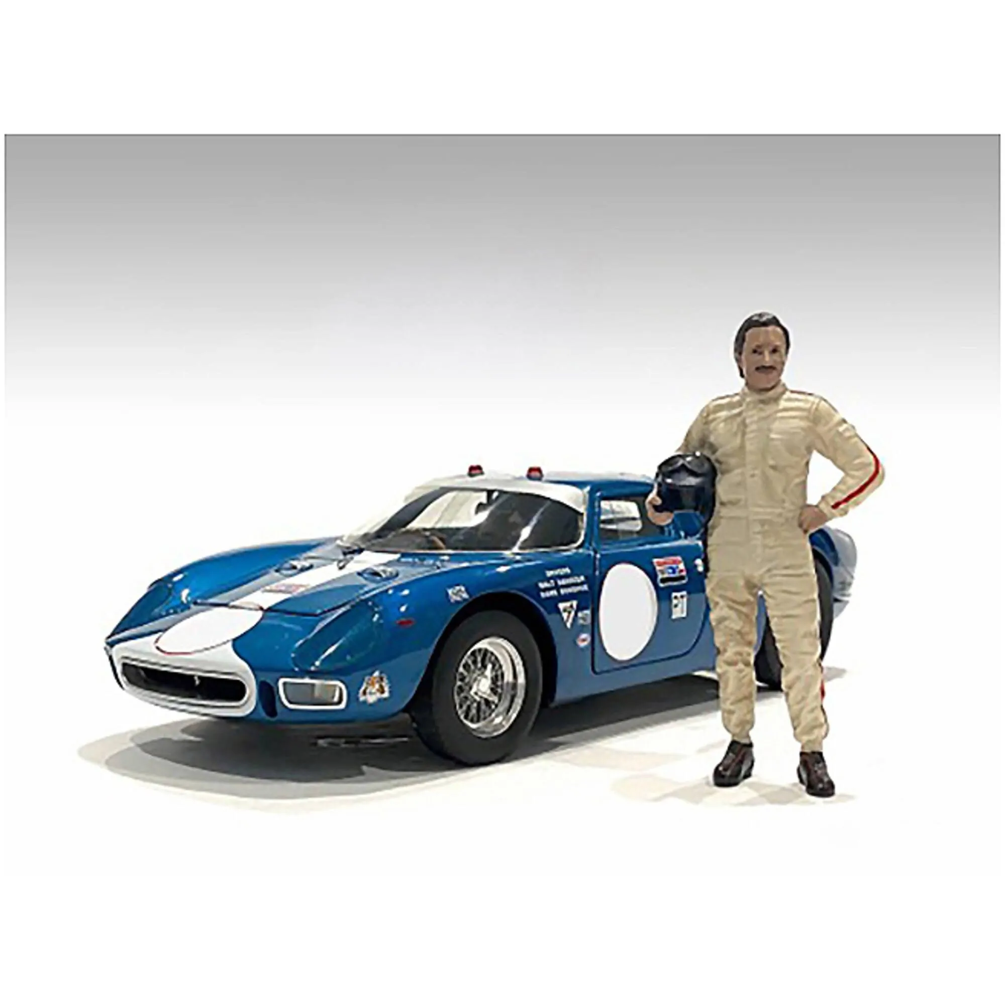 American Diorama Diecast Figures - Racing Legends 60's for 1/43 Models, Set of 2