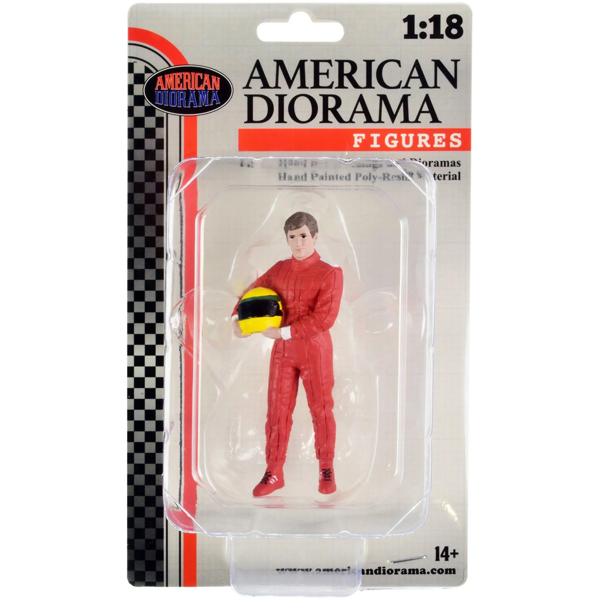American Diorama Kids' Figure A - "Racing Legends" 80's for 1/18 Scale Models