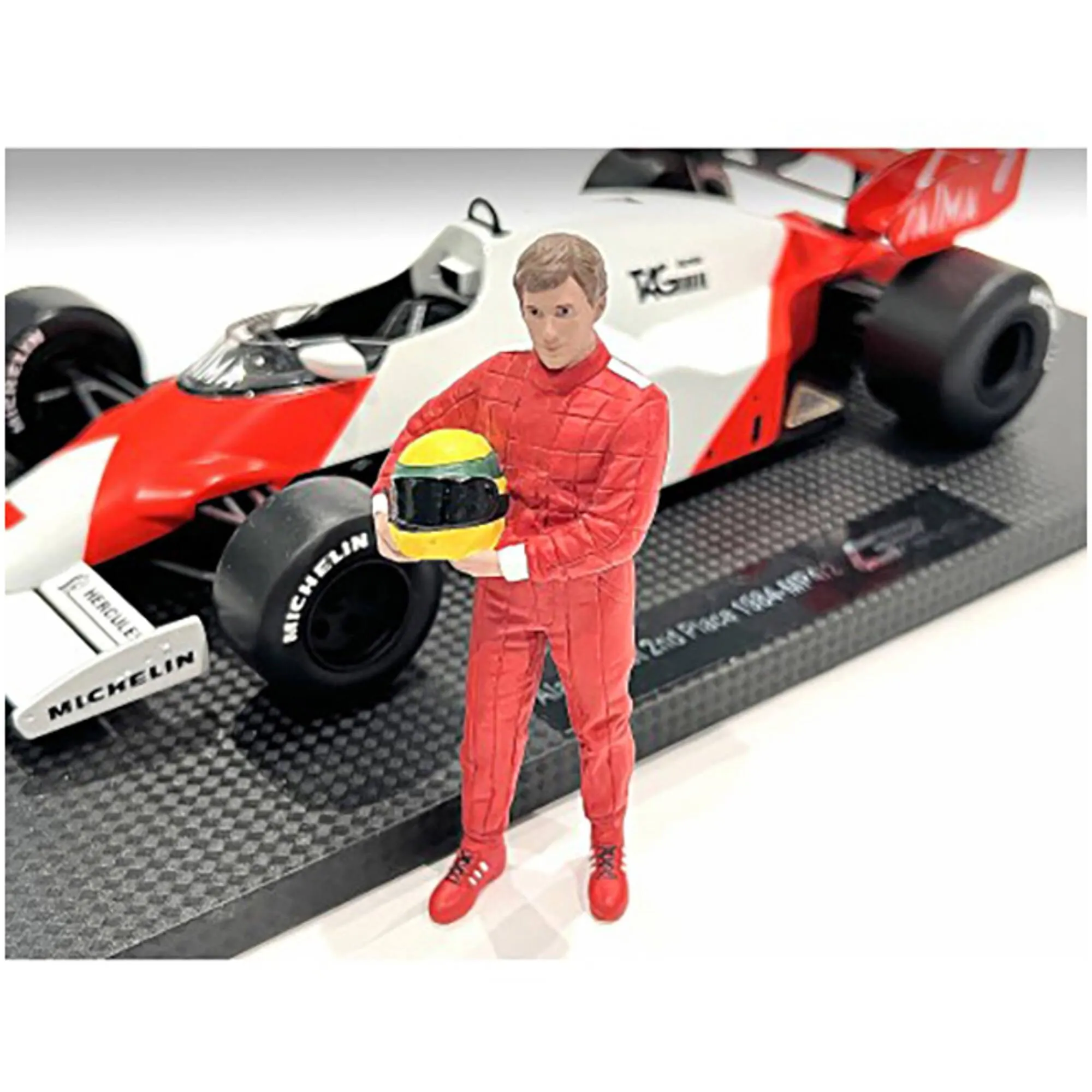 American Diorama Set of 2 Figures - "Racing Legends" 80's for 1/43 Scale Models