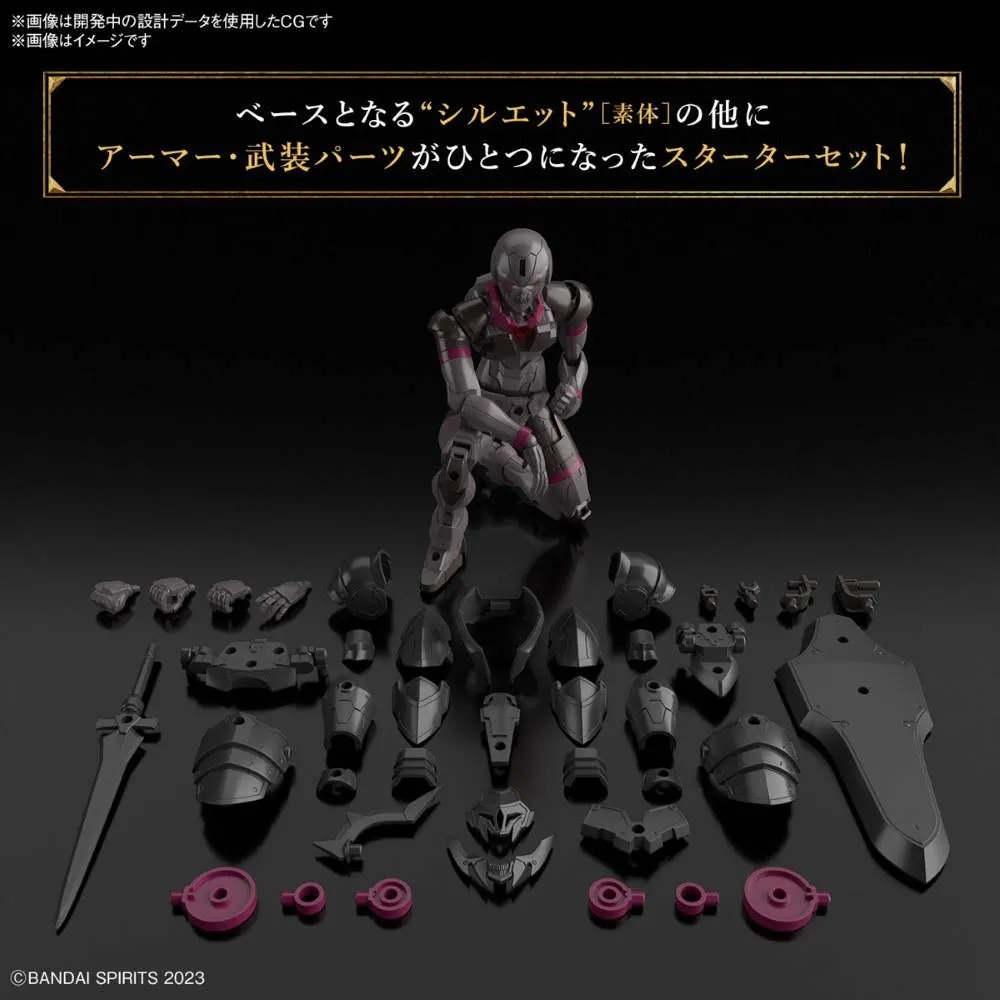 Bandai 30 Minutes Fantasy 30MF #02 1/144 Rosan Knight Model Kit