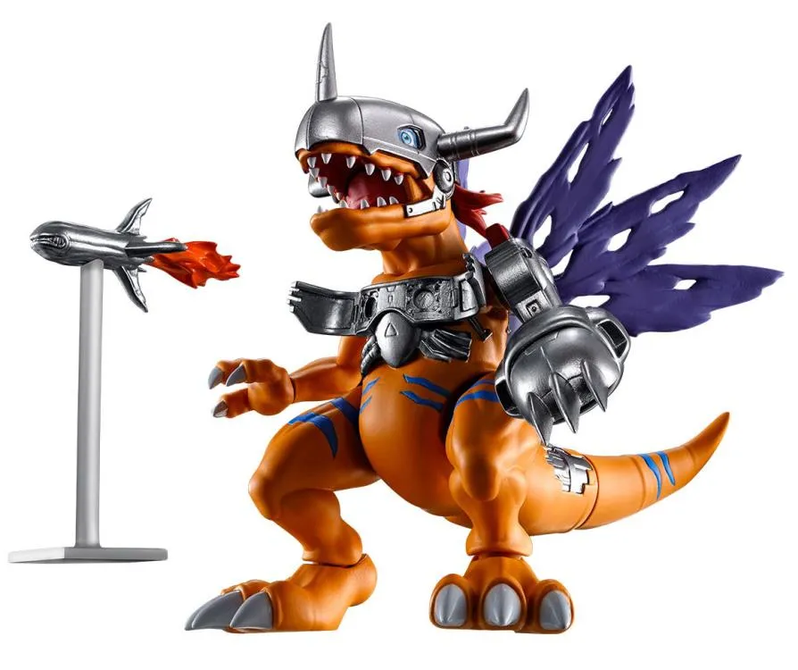 Bandai Digimon Adventure Metalgreymon and Weregarurumon Shodo Box set of 2 Action Figure