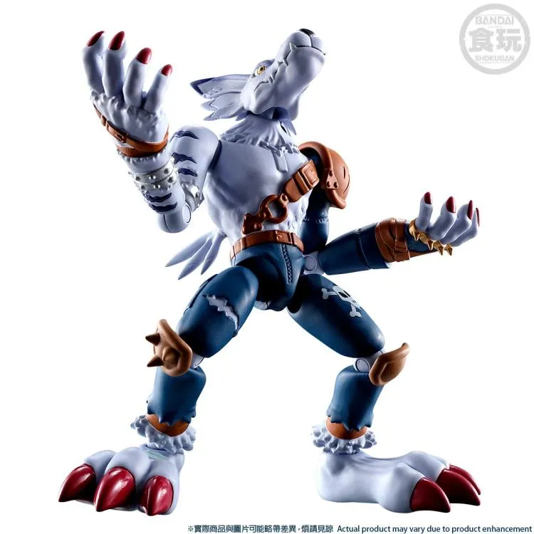 Bandai Digimon Adventure Metalgreymon and Weregarurumon Shodo Box set of 2 Action Figure