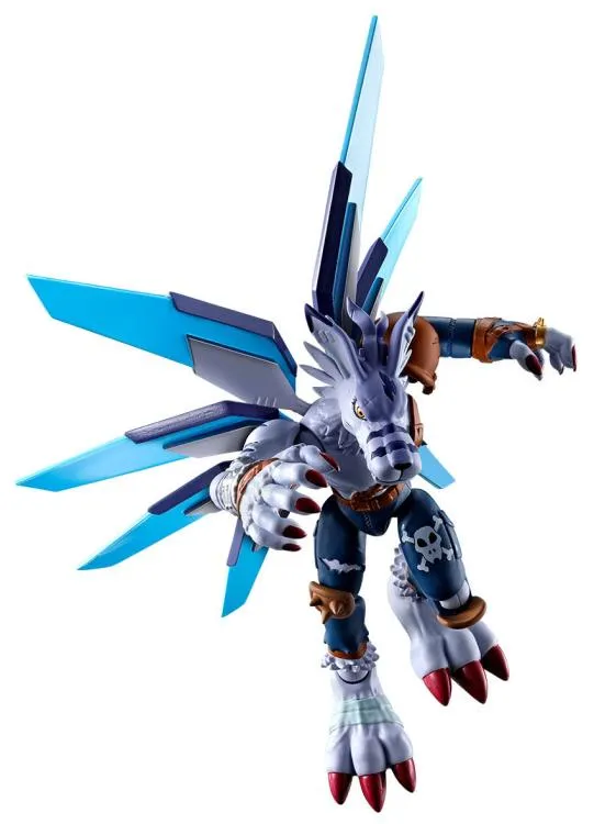 Bandai Digimon Adventure Metalgreymon and Weregarurumon Shodo Box set of 2 Action Figure