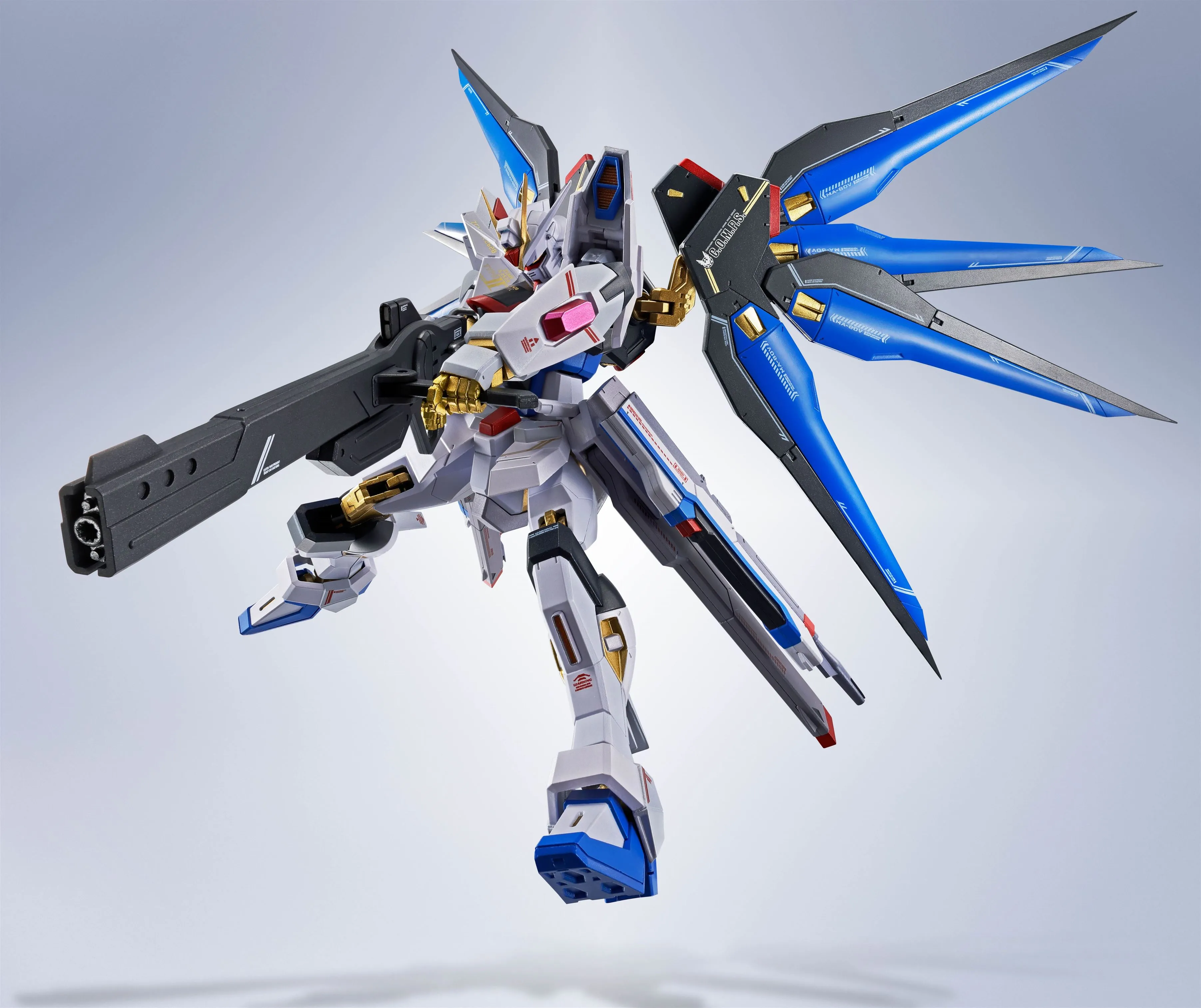 Bandai Metal Robot Spirits Gundam Seed Freedom ZGMF/A-262B Strike Freedom Gundam Type II Action Figure (Japan Ver.)