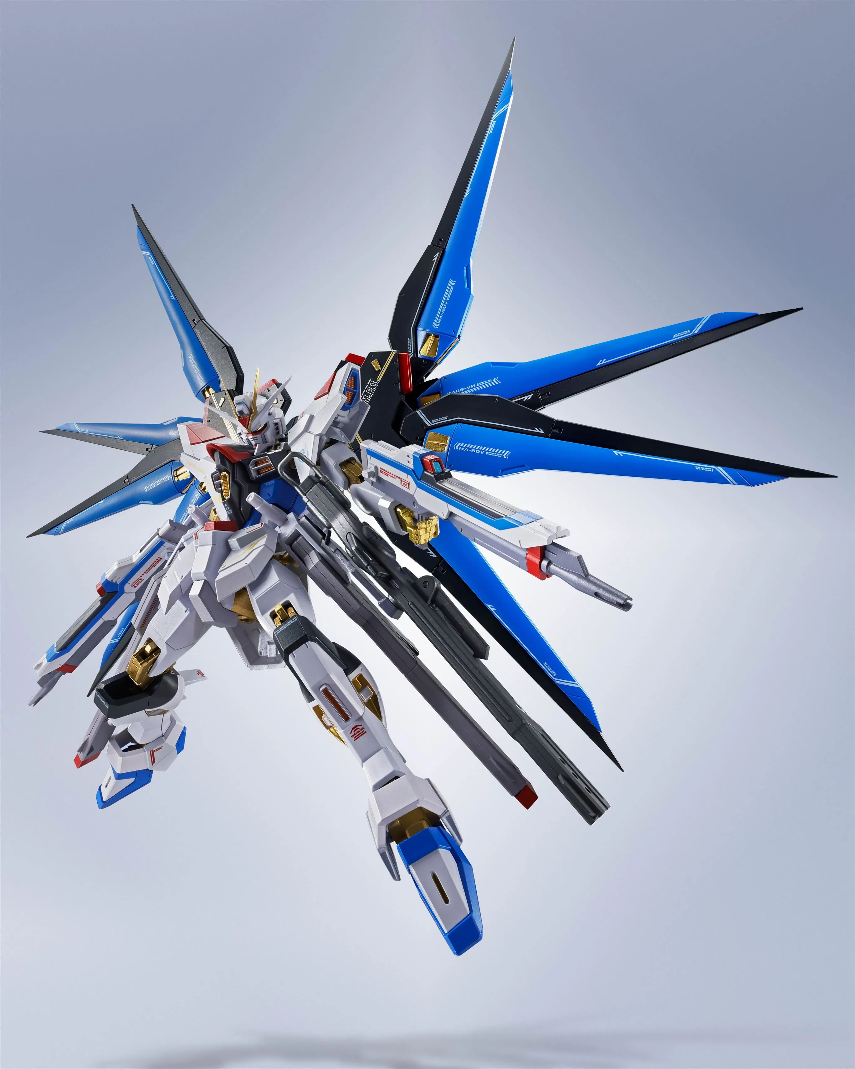 Bandai Metal Robot Spirits Gundam Seed Freedom ZGMF/A-262B Strike Freedom Gundam Type II Action Figure (Japan Ver.)