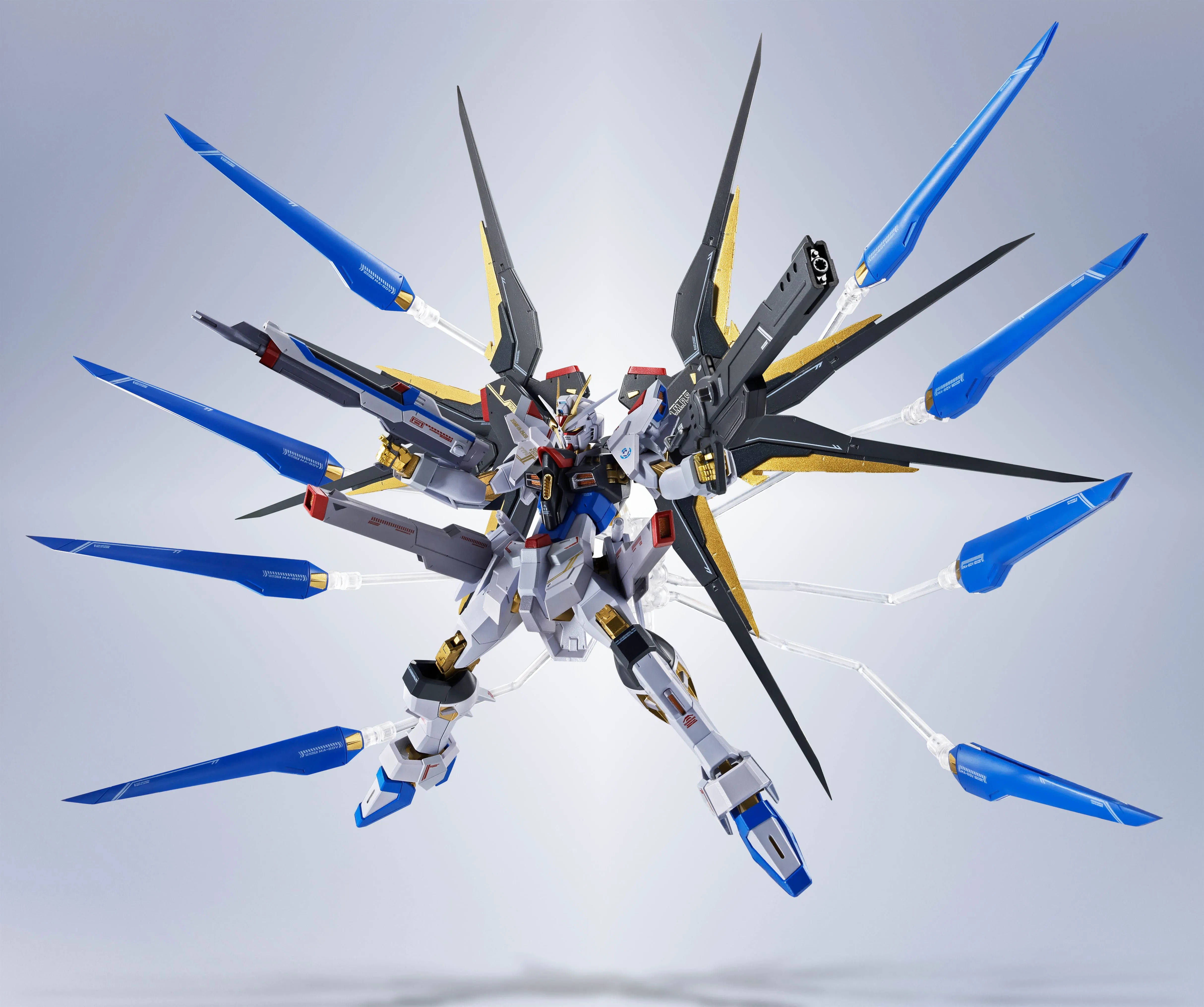 Bandai Metal Robot Spirits Gundam Seed Freedom ZGMF/A-262B Strike Freedom Gundam Type II Action Figure (Japan Ver.)