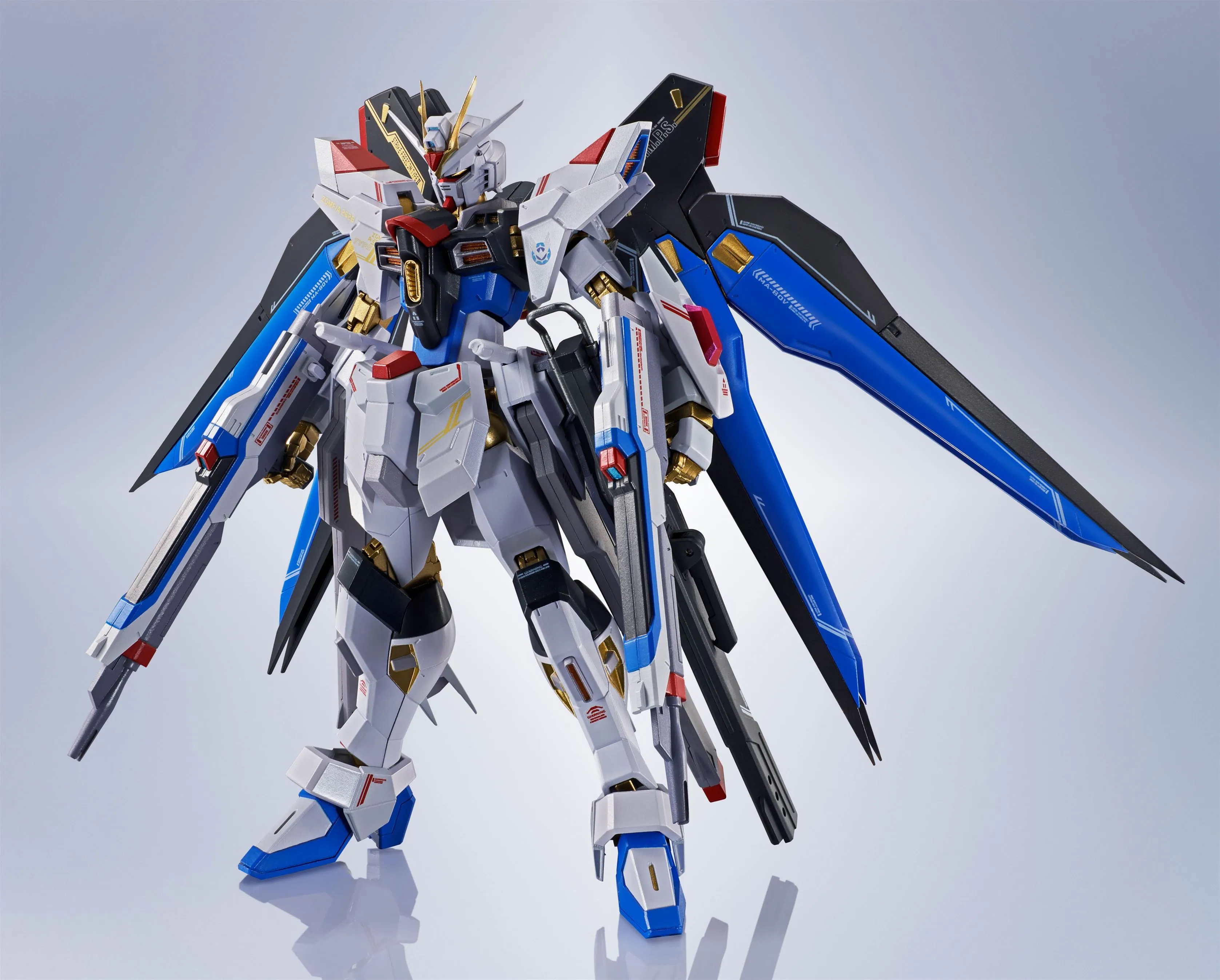 Bandai Metal Robot Spirits Gundam Seed Freedom ZGMF/A-262B Strike Freedom Gundam Type II Action Figure (Japan Ver.)