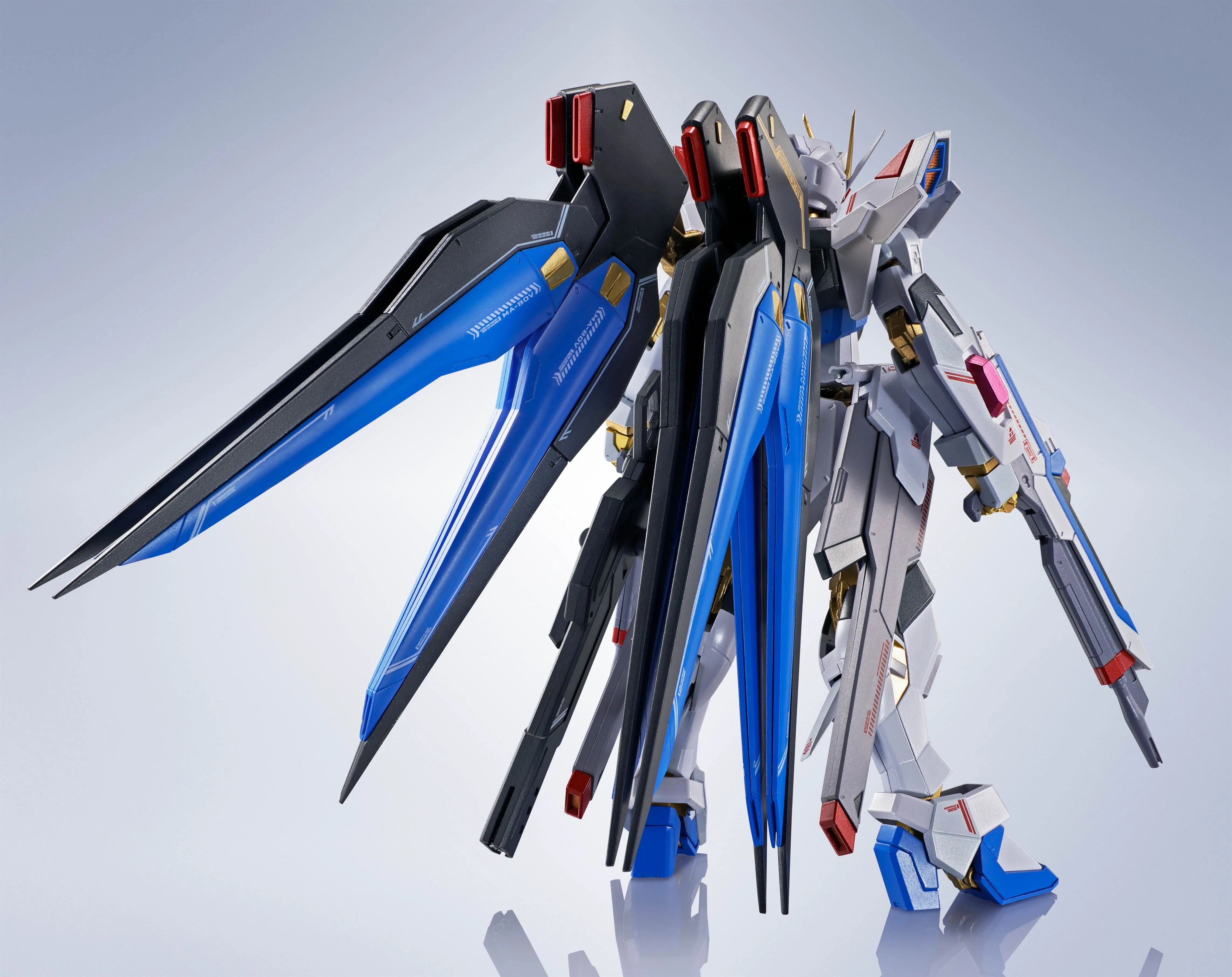 Bandai Metal Robot Spirits Gundam Seed Freedom ZGMF/A-262B Strike Freedom Gundam Type II Action Figure (Japan Ver.)