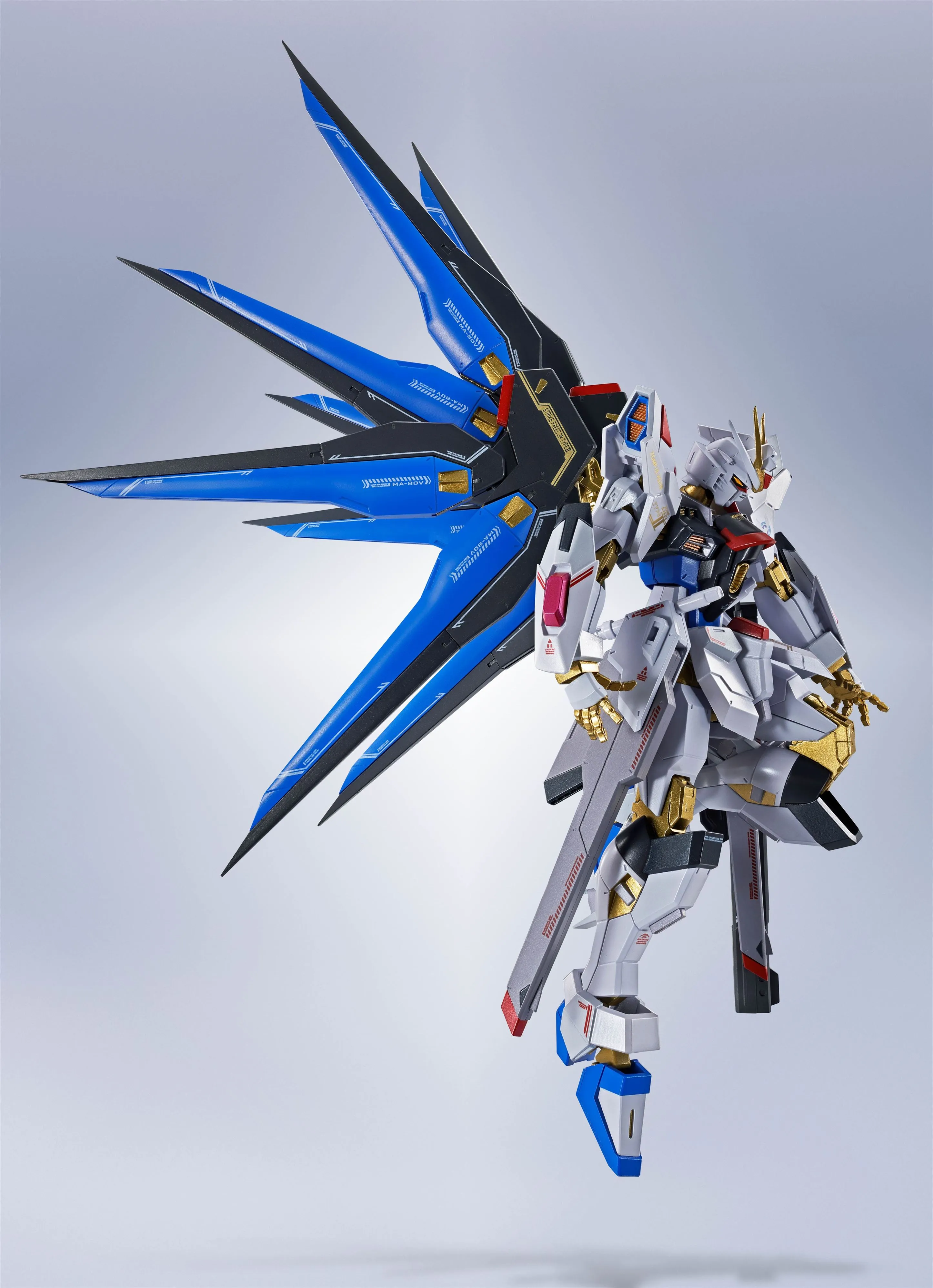 Bandai Metal Robot Spirits Gundam Seed Freedom ZGMF/A-262B Strike Freedom Gundam Type II Action Figure (Japan Ver.)