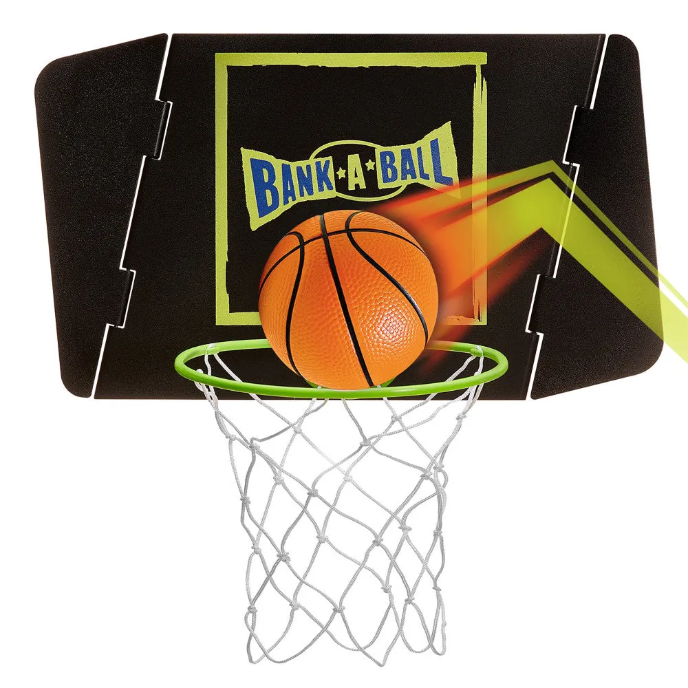 Bank-A-Ball Adjustable Trickshot Basketball Game Set