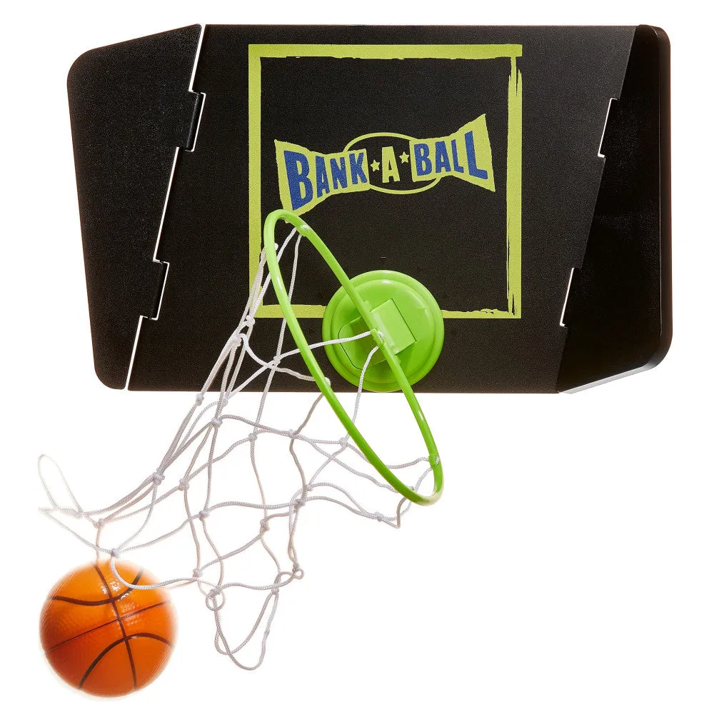 Bank-A-Ball Adjustable Trickshot Basketball Game Set