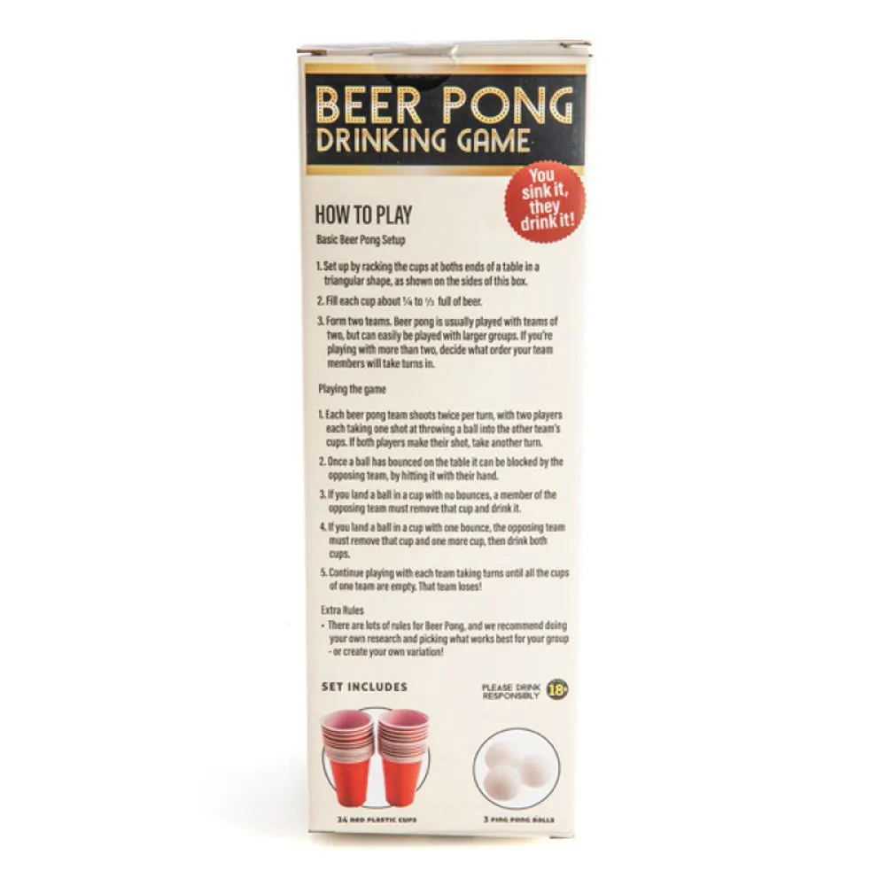 Beer Pong Drinking Game