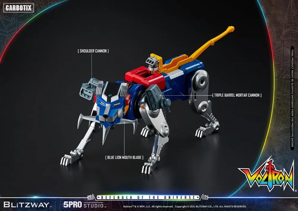 Blitzway Voltron: Defender of the Universe Carbotix Series Voltron Action Figure