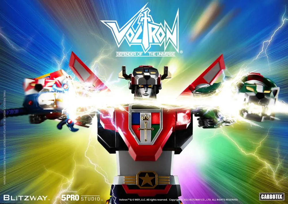 Blitzway Voltron: Defender of the Universe Carbotix Series Voltron Action Figure