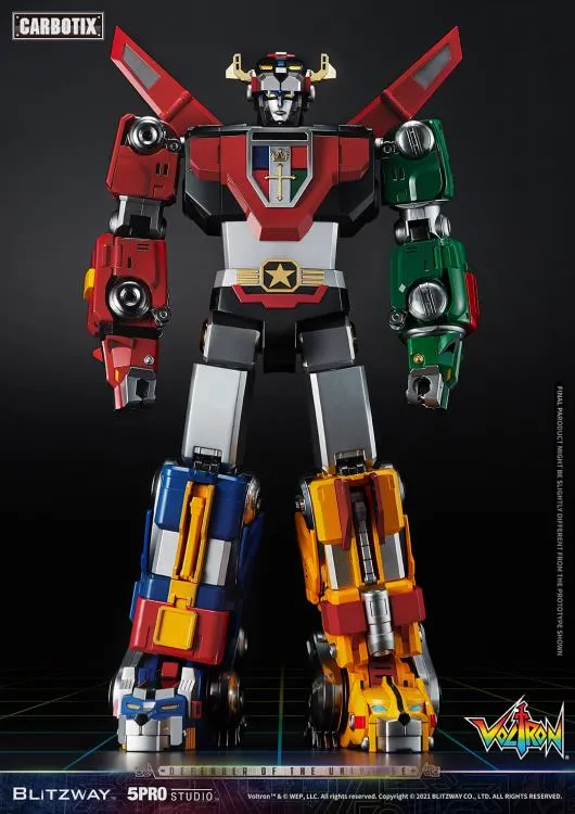 Blitzway Voltron: Defender of the Universe Carbotix Series Voltron Action Figure