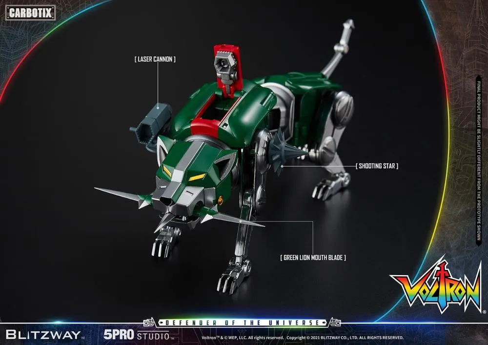 Blitzway Voltron: Defender of the Universe Carbotix Series Voltron Action Figure
