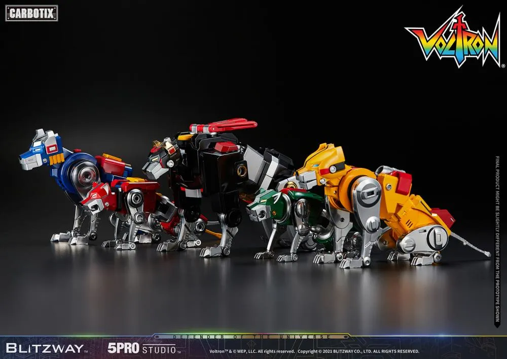 Blitzway Voltron: Defender of the Universe Carbotix Series Voltron Action Figure