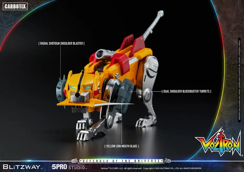 Blitzway Voltron: Defender of the Universe Carbotix Series Voltron Action Figure