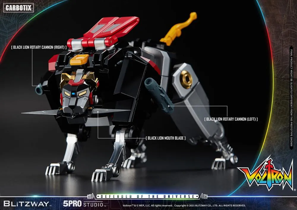 Blitzway Voltron: Defender of the Universe Carbotix Series Voltron Action Figure