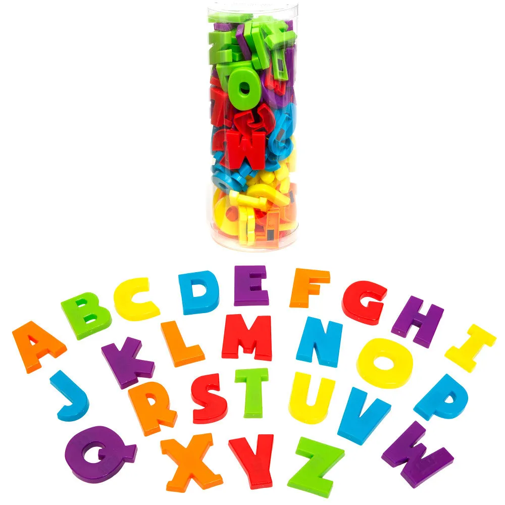 Boley Magnetic Alphabet & Number Set - 120pc Colorful Learning Playset for Kids Age 3 