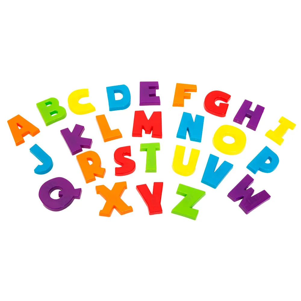 Boley Magnetic Alphabet & Number Set - 120pc Colorful Learning Playset for Kids Age 3 