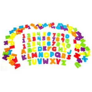 Boley Magnetic Alphabet & Number Set - 120pc Colorful Learning Playset for Kids Age 3 
