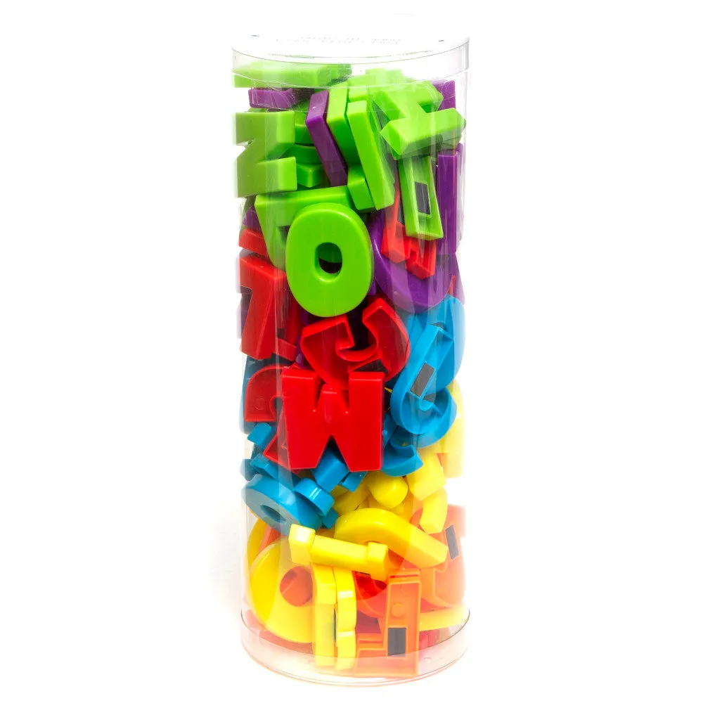 Boley Magnetic Alphabet & Number Set - 120pc Colorful Learning Playset for Kids Age 3 
