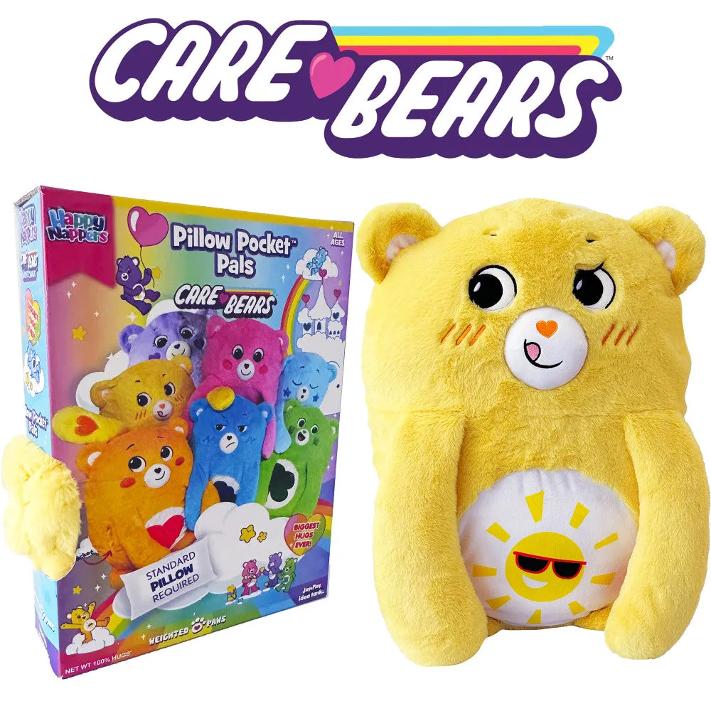 Care Bears Funshine Bear Happy Nappers Pillow Pocket Pal