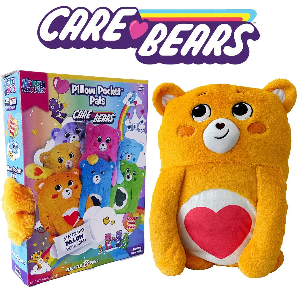 Care Bears Happy Nappers Tenderheart Bear Pillow Pocket Pal