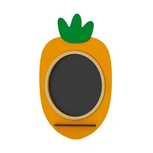 Carey the Carrot Chalkboard | Interactive Wall or Fence-Mounted Playground Panel