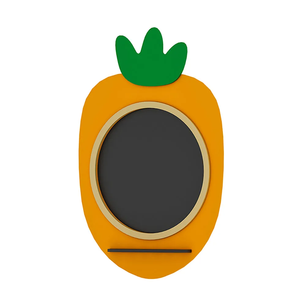 Carey the Carrot Chalkboard | Interactive Wall or Fence-Mounted Playground Panel