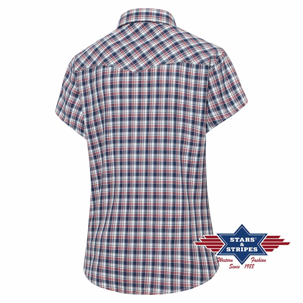 Caroline Ladies Western Blouse