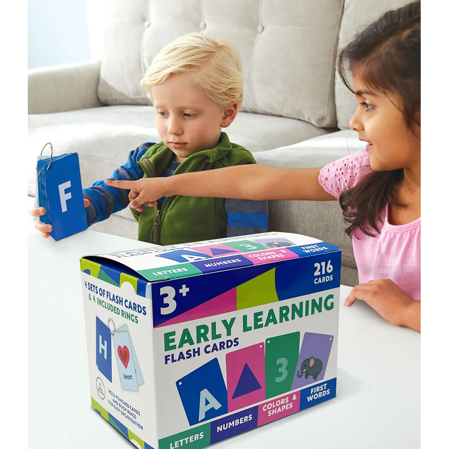 Carson Dellosa Early Learning Flash Cards - Education Bundle - Multicolor
