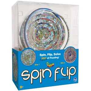 Charles Fazzino 14-Ring Spin Flip Double-Sided Art Puzzle