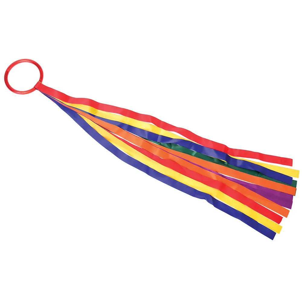 Dancing Ribbons Set | 6 Colorful Streamers with Easy-Grip Rings