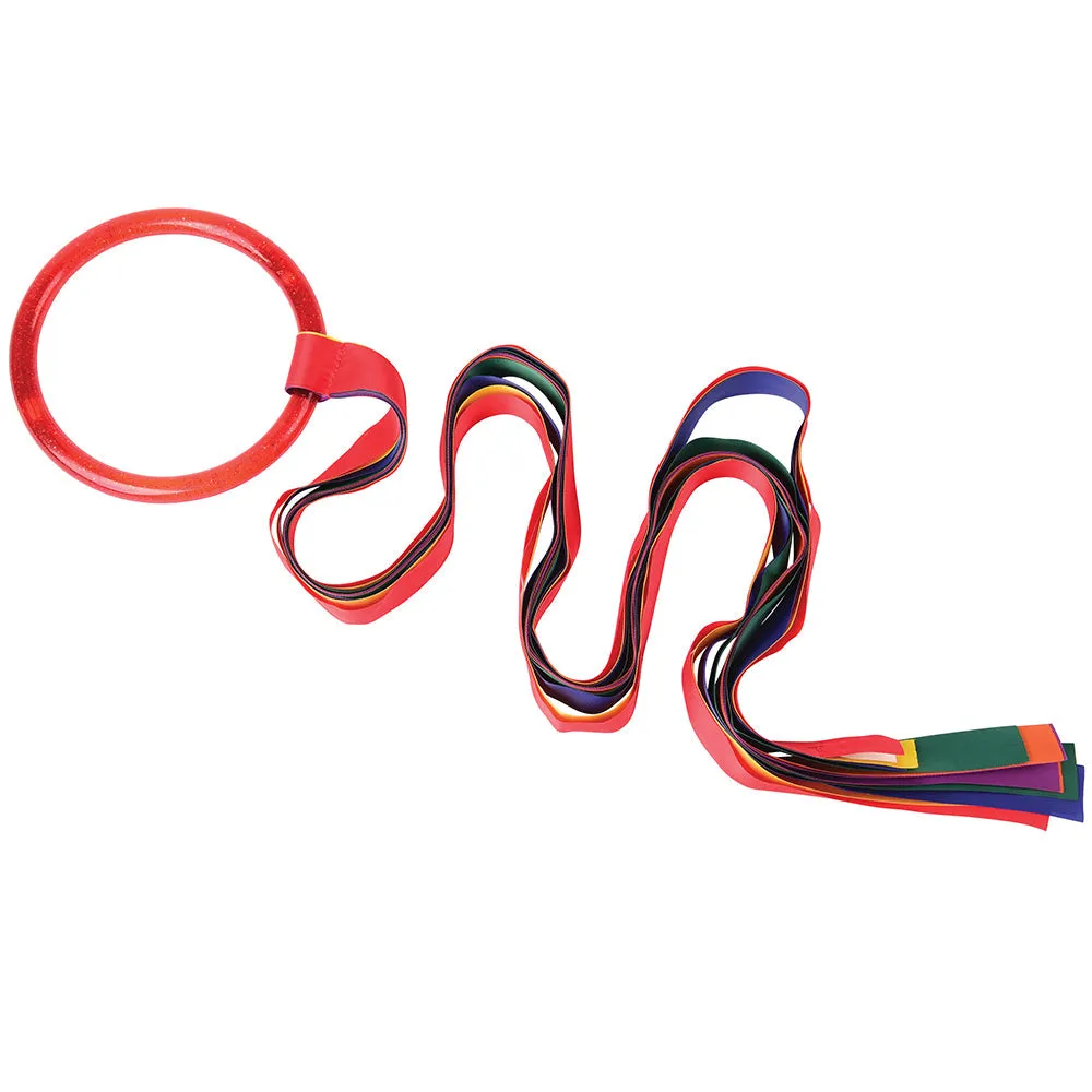Dancing Ribbons Set | 6 Colorful Streamers with Easy-Grip Rings