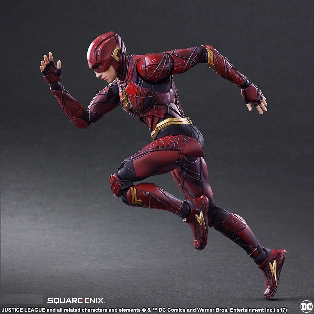 DC Universe Flash Justice League Variant Play Arts Kai Action Figure