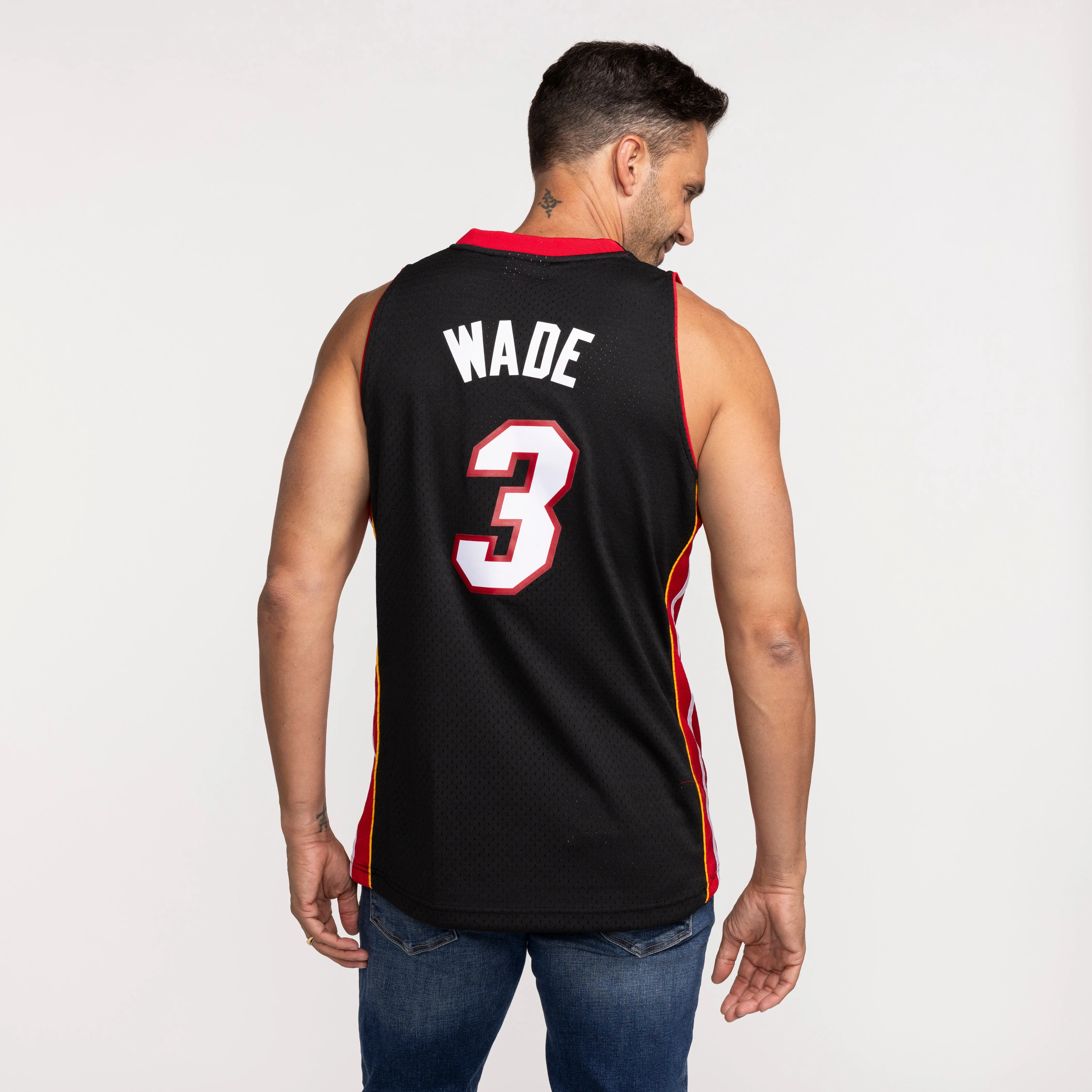 Dwyane Wade Mitchell & Ness Miami HEAT 2012-13 Swingman Jersey