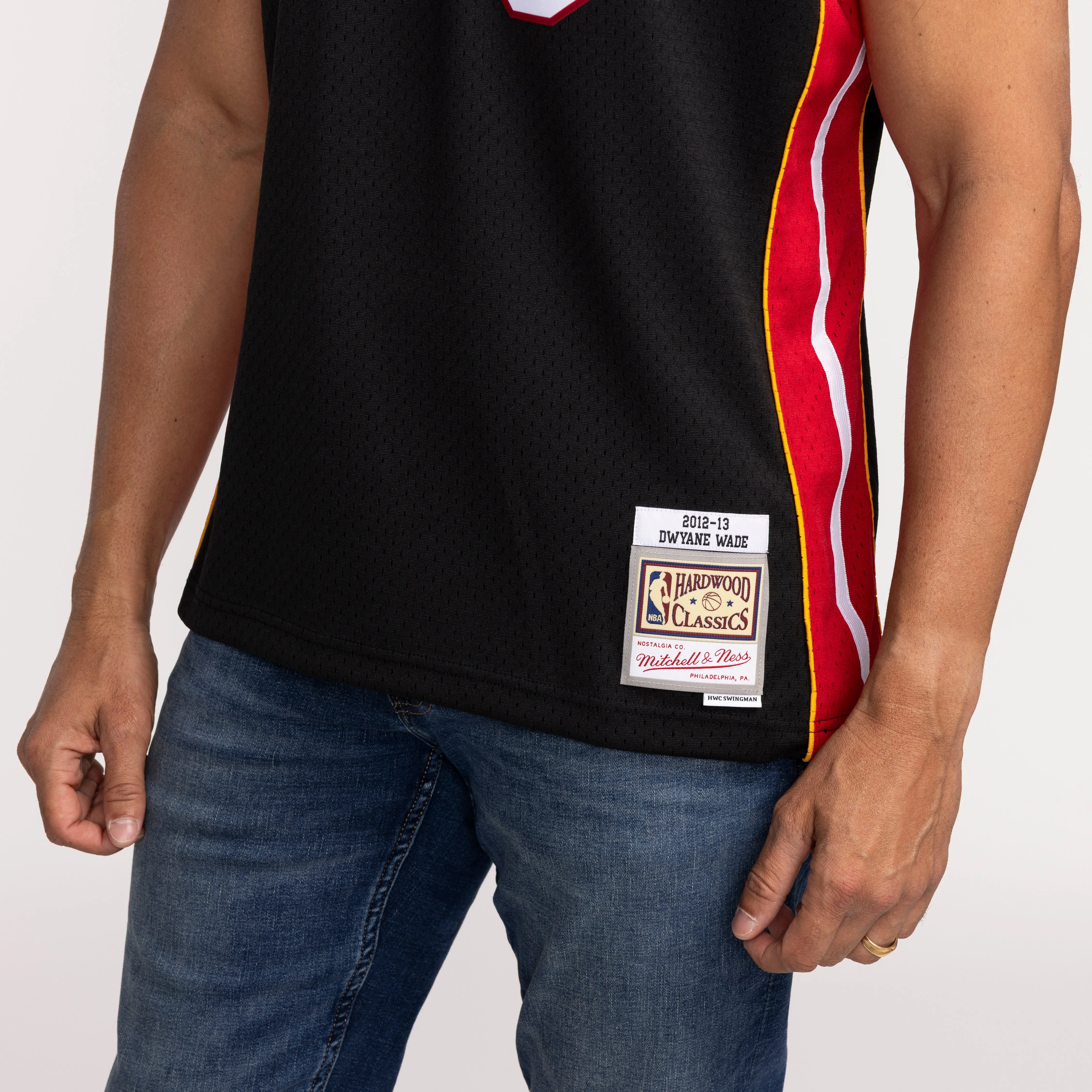 Dwyane Wade Mitchell & Ness Miami HEAT 2012-13 Swingman Jersey