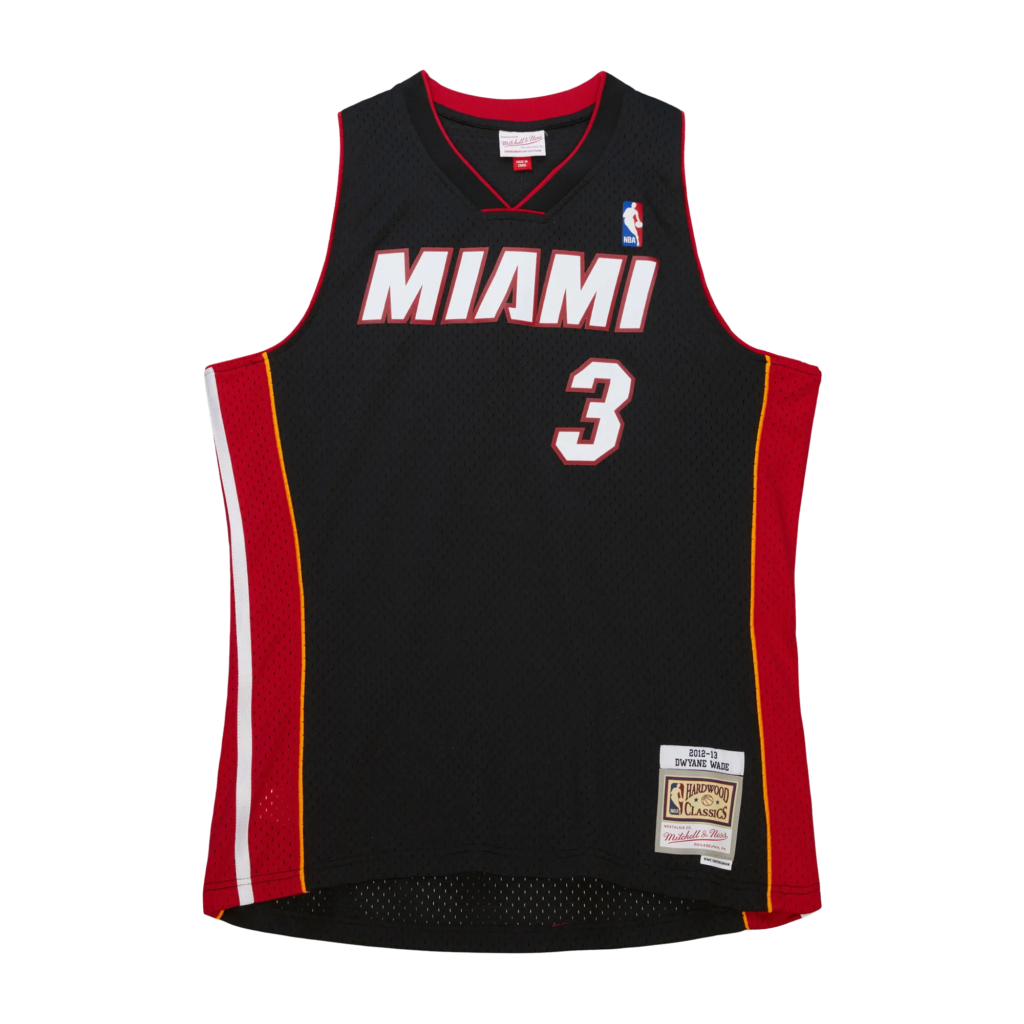 Dwyane Wade Mitchell & Ness Miami HEAT 2012-13 Swingman Jersey
