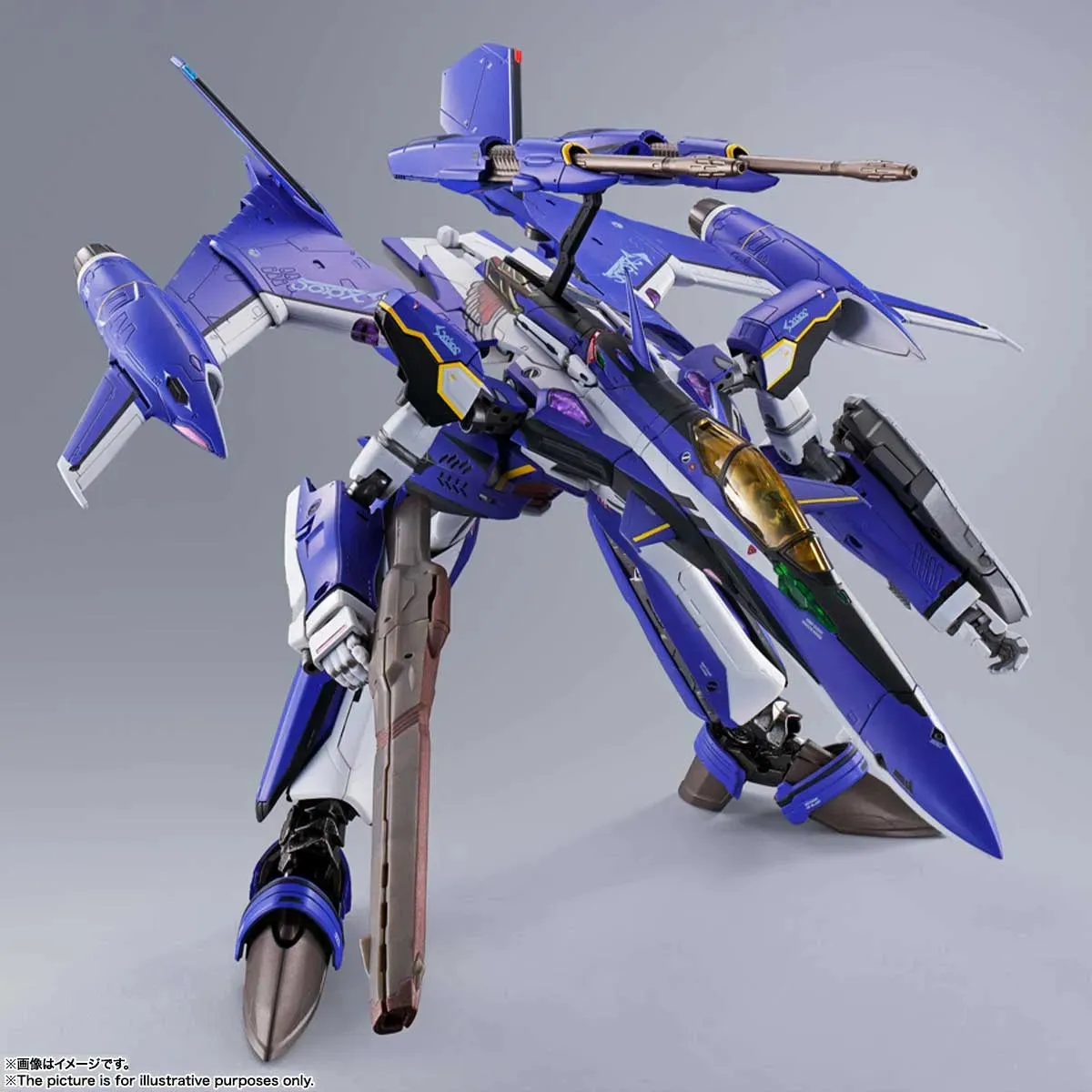 DX Chogokin Macross - YF-29 Durandal Valkirie (Maximilian Jenius Use) Full Set Pack "Macross Delta Movie: Absolute Live!!!!!!"