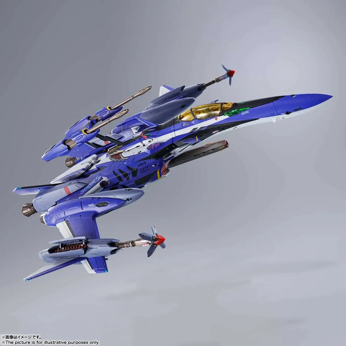 DX Chogokin Macross - YF-29 Durandal Valkirie (Maximilian Jenius Use) Full Set Pack "Macross Delta Movie: Absolute Live!!!!!!"