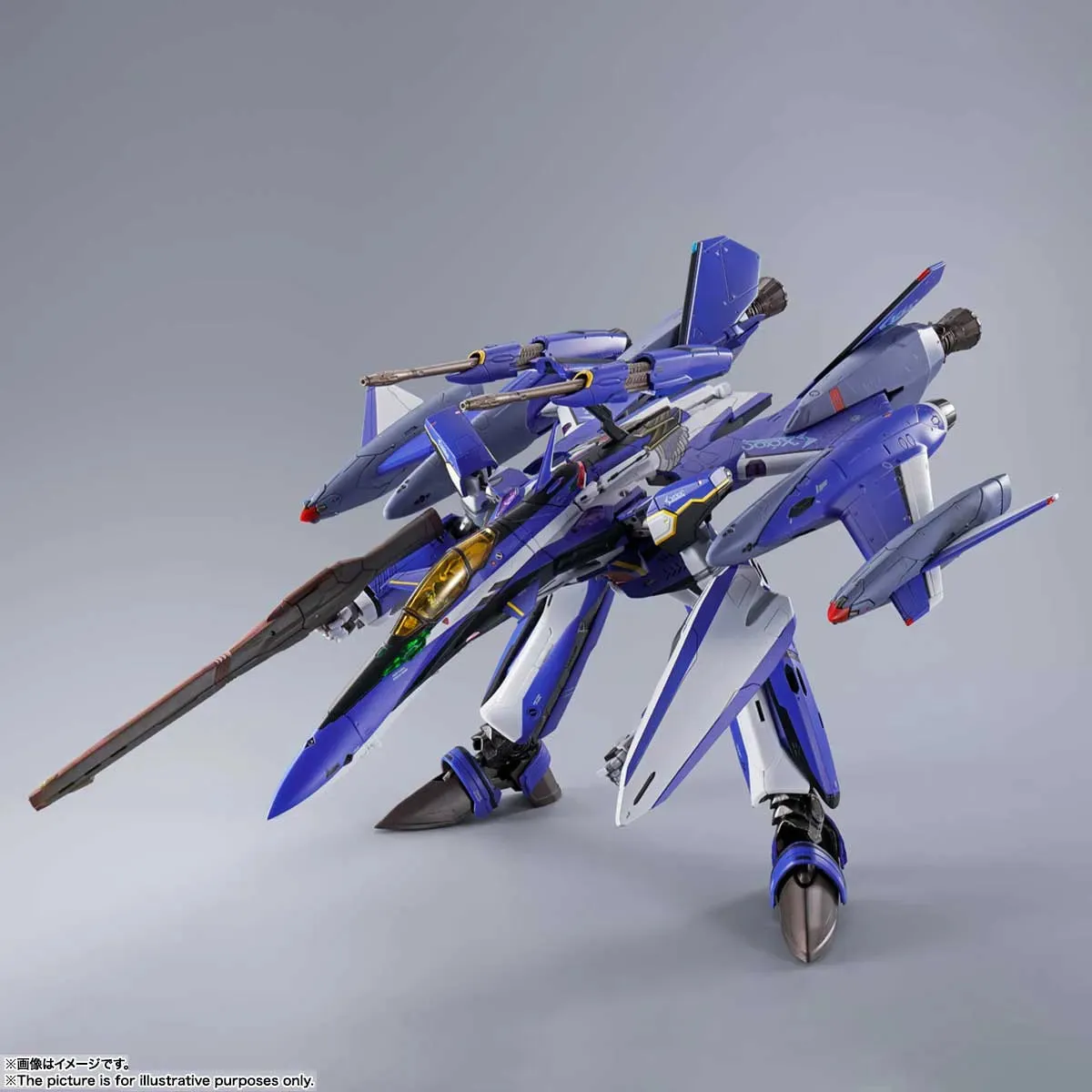 DX Chogokin Macross - YF-29 Durandal Valkirie (Maximilian Jenius Use) Full Set Pack "Macross Delta Movie: Absolute Live!!!!!!"