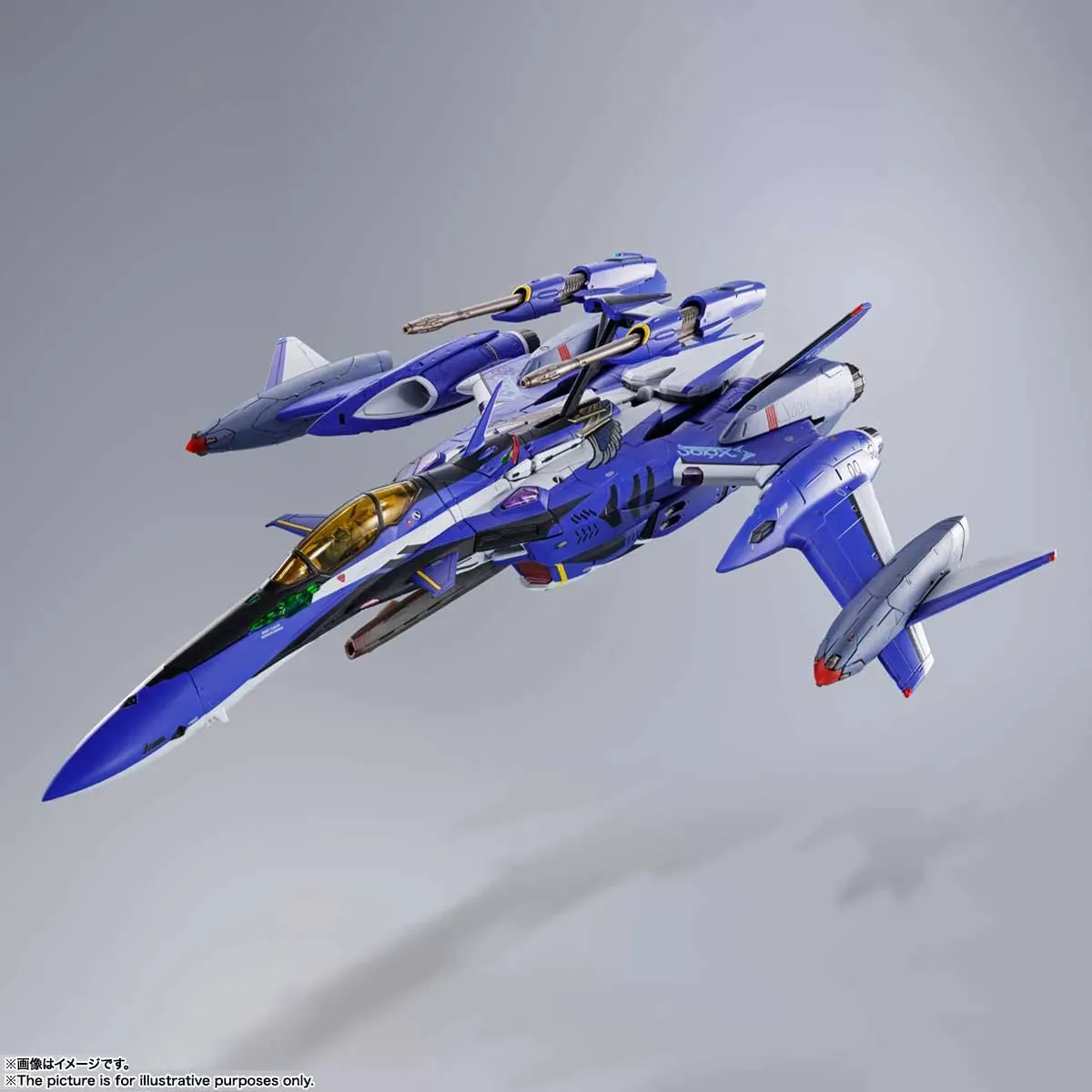 DX Chogokin Macross - YF-29 Durandal Valkirie (Maximilian Jenius Use) Full Set Pack "Macross Delta Movie: Absolute Live!!!!!!"
