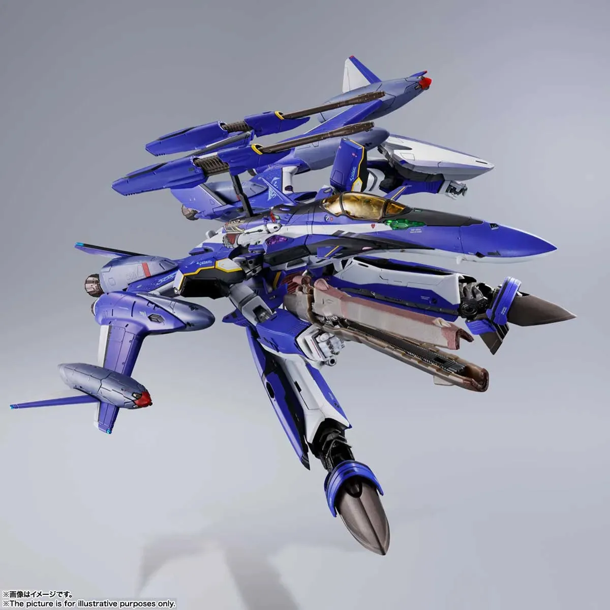 DX Chogokin Macross - YF-29 Durandal Valkirie (Maximilian Jenius Use) Full Set Pack "Macross Delta Movie: Absolute Live!!!!!!"