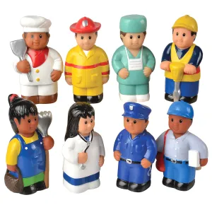 Easy Grip Community Figures 8-Piece Set | Pretend Play Dolls for Ages 18 Months 