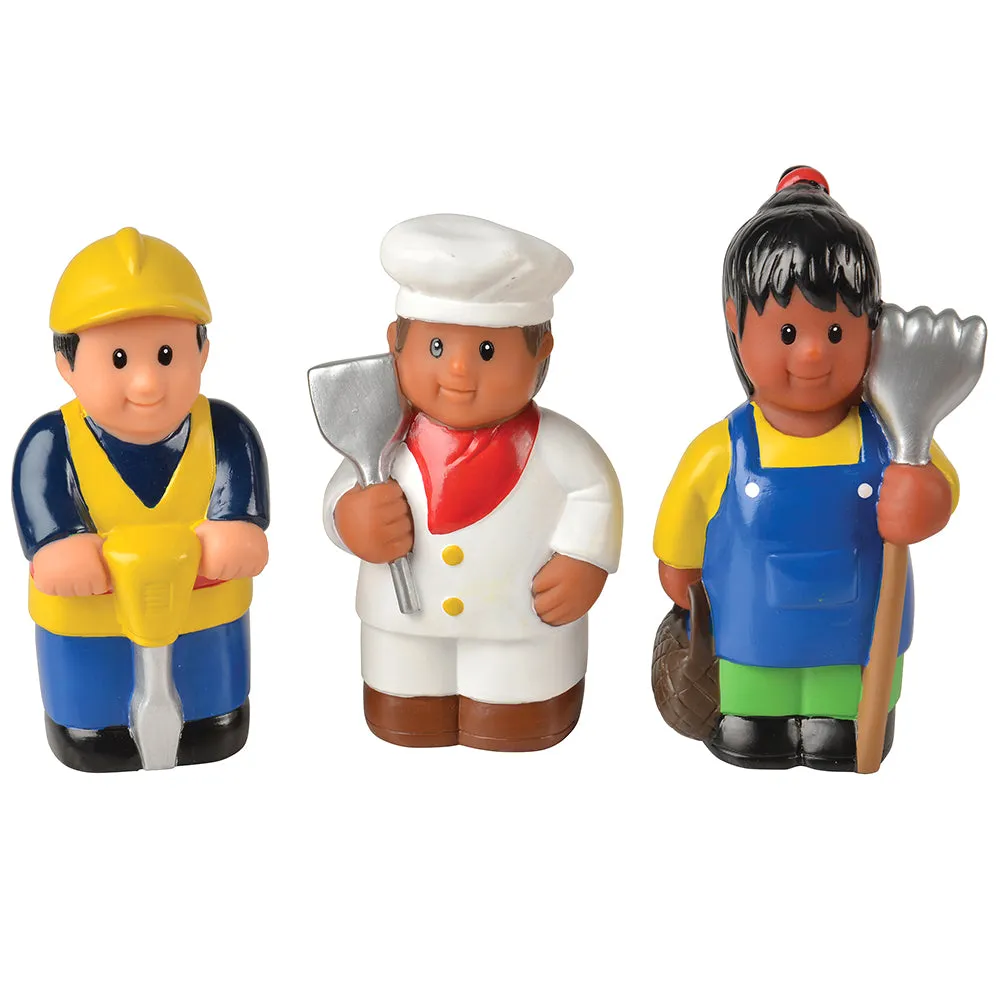 Easy Grip Community Figures 8-Piece Set | Pretend Play Dolls for Ages 18 Months 